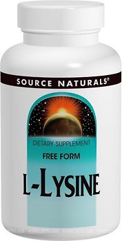 Фото Source Naturals L-Lysine 1000 mg 100 таблеток (SN0142)
