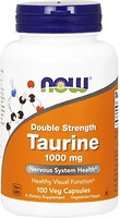 Фото Now Foods Taurine Double Strength 1000 mg 250 капсул