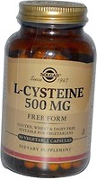 Фото Solgar L-Cysteine 500 mg 90 капсул
