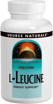 Фото Source Naturals L-Leucine 500 mg 240 капсул