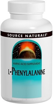 Фото Source Naturals L-Phenylalanine 500 mg 100 таблеток (SN0161)