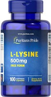 Фото Puritan's Pride L-Lysine 500 mg 100 капсул