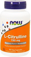 Фото Now Foods L-Citrulline 750 mg 90 капсул
