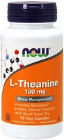 Фото Now Foods L-Theanine 100 mg 90 капсул