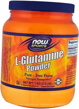 Фото Now Foods L-Glutamine Powder 1000 г