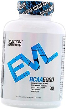 Фото Evlution Nutrition BCAA 5000 240 капсул
