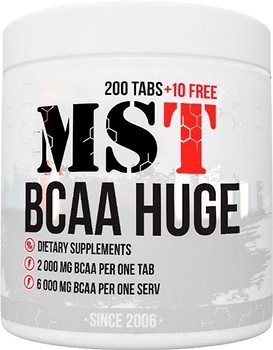 Фото MST Nutrition BCAA Huge 200 таблеток