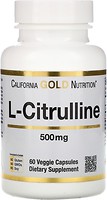 Фото California Gold Nutrition L-Citrulline 500 60 капсул