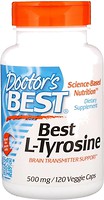 Фото Doctor's Best L-Tyrosine 500 mg 120 капсул
