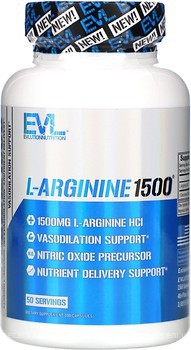 Фото Evlution Nutrition L-Arginine 1500 100 капсул