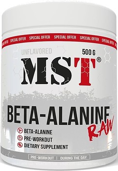 Фото MST Nutrition Beta-Alanine RAW 500 г