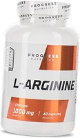 Фото Progress Nutrition L-Arginine 1000 mg 60 капсул