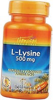 Фото Thompson L-Lysine 500 mg 60 таблеток