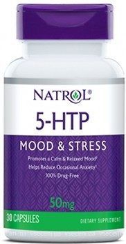 Фото Natrol 5-HTP 50 mg 30 капсул