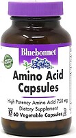 Фото Bluebonnet Nutrition Amino Acid 750 mg 60 капсул
