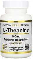 Фото California Gold Nutrition L-Theanine 100 60 капсул