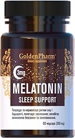 Фото Golden Pharm Melatonin Sleep Support 3 mg 60 капсул