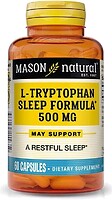 Фото Mason Natural L-Tryptophan 500 mg 60 капсул