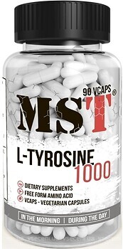Фото MST Nutrition L-Tyrosine 1000 mg 90 капсул