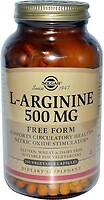 Фото Solgar L-Arginine 500 mg 250 капсул