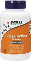 Фото Now Foods L-Carnosine 500 mg 100 капсул