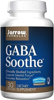 Фото Jarrow Formulas GABA 30 капсул