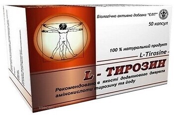 Фото Elit-Pharm L-Tirosine 50 капсул