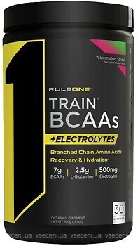 Фото Rule One Train BCAAs + Electrolytes 450 г