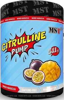 Фото MST Nutrition Citrulline Pump 511 г