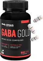 Фото Body Attack GABA Gold 80 капсул