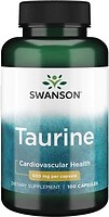 Фото Swanson Taurine 500 mg 100 капсул