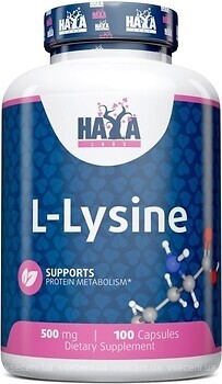 Фото Haya Labs L-Lysine 500 100 капсул