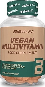 Фото BioTechUSA Vegan Multivitamin 60 таблеток