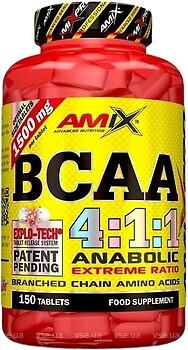 Фото Amix BCAA 4:1:1 150 таблеток