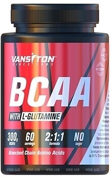 Фото Vansiton BCAA L-Glutamine 300 г