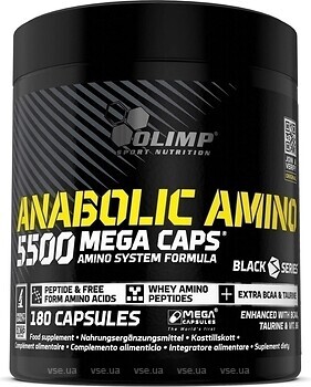 Фото Olimp Anabolic Amino 5500 180 капсул