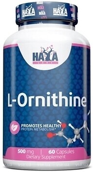 Фото Haya Labs L-Ornithine 500 mg 60 капсул