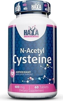 Фото Haya Labs N-Acetyl Cysteine 600 mg 60 таблеток