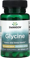 Фото Swanson Glycine 500 mg 60 капсул (SWV02509)