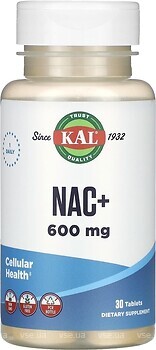 Фото KAL NAC 600 mg 30 капсул