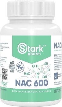 Фото Stark Pharm NAC 600 mg 60 капсул