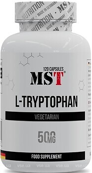 Фото MST Nutrition L-Tryptophan 500 mg 120 капсул