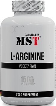 Фото MST Nutrition L-Arginine 240 капсул