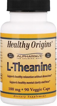 Фото Healthy Origins L-Theanine 100 mg 90 капсул (HOG17002)