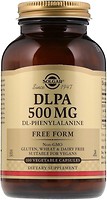 Фото Solgar DLPA Free Form 500 mg 100 капсул (SOL01011)