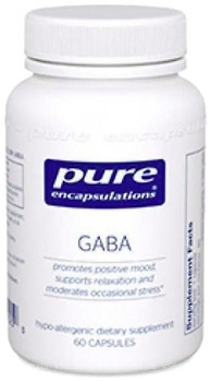 Фото Pure Encapsulations GABA 700 mg 60 капсул