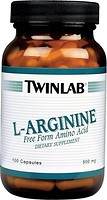 Фото Twinlab L-Arginine 500 mg 100 капсул