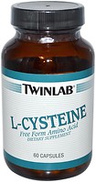 Фото Twinlab L-Cysteine 500 mg 60 капсул