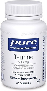 Фото Pure Encapsulations Taurine 500 mg 60 капсул