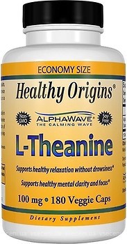 Фото Healthy Origins L-Theanine 100 mg 180 капсул